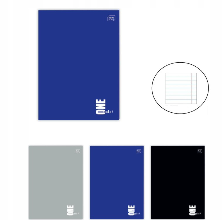 Zeszyt A4/32k linia UV One Color Interdruk