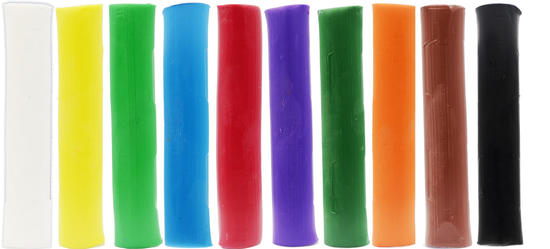 Plastelina dla dzieci 10 kolorów Inspiria Schemat