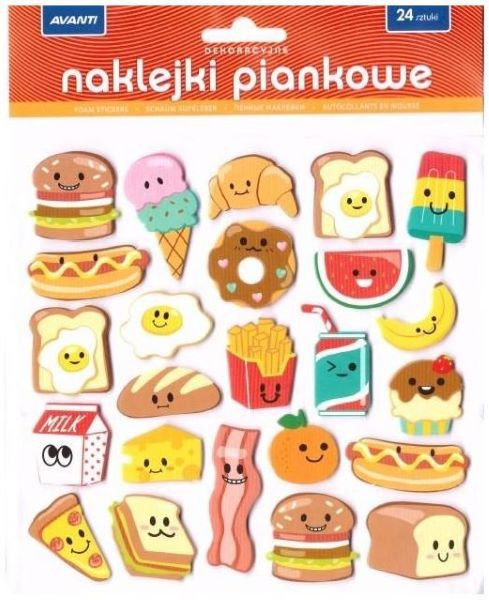 Naklejki dekoracyjne piankowe  Avanti