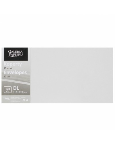 Koperta DL/10 Mika biały P. 120g Argo