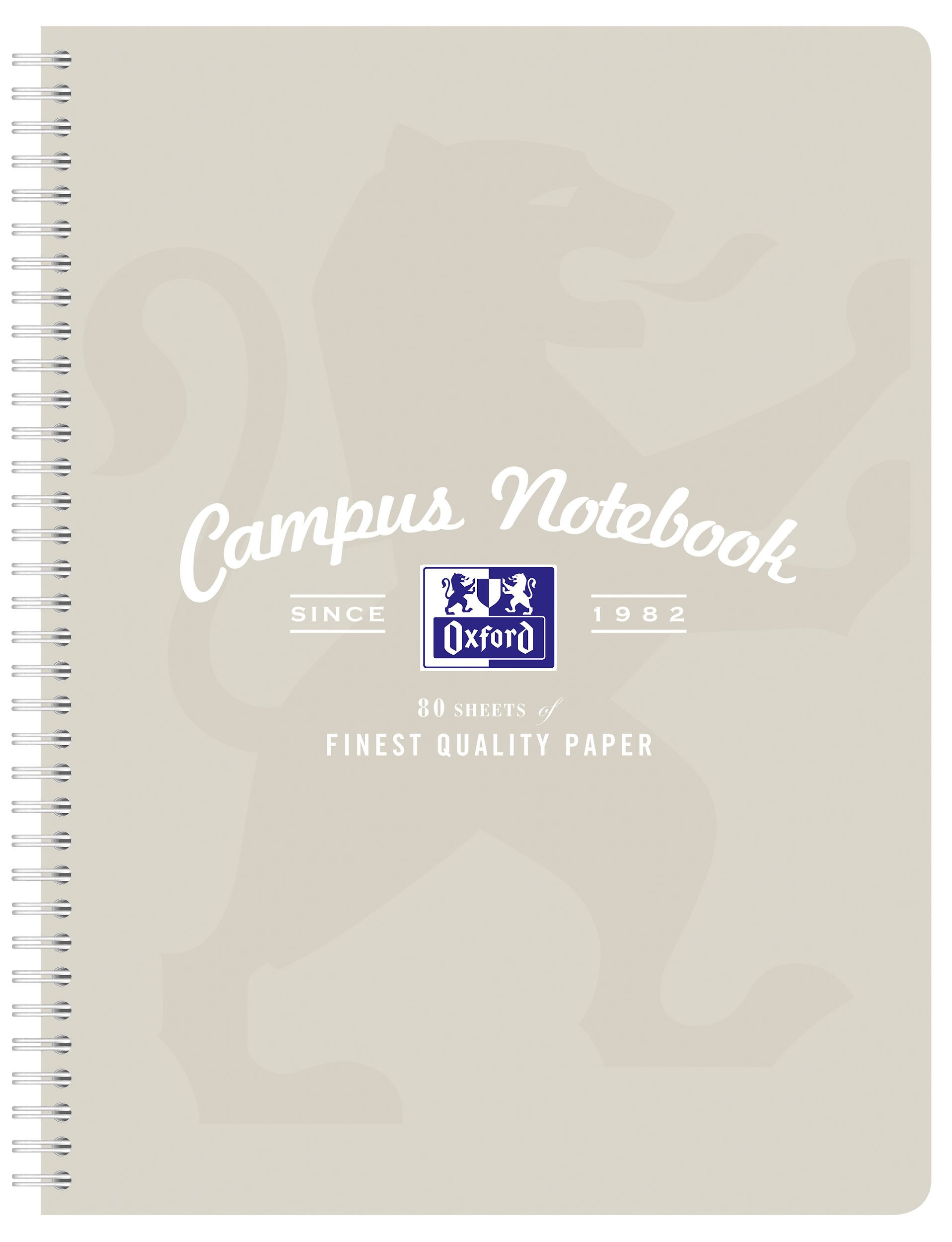 Kołozeszyt A4+/80k. kratka OXFORD CAMPUS  90g 400160106