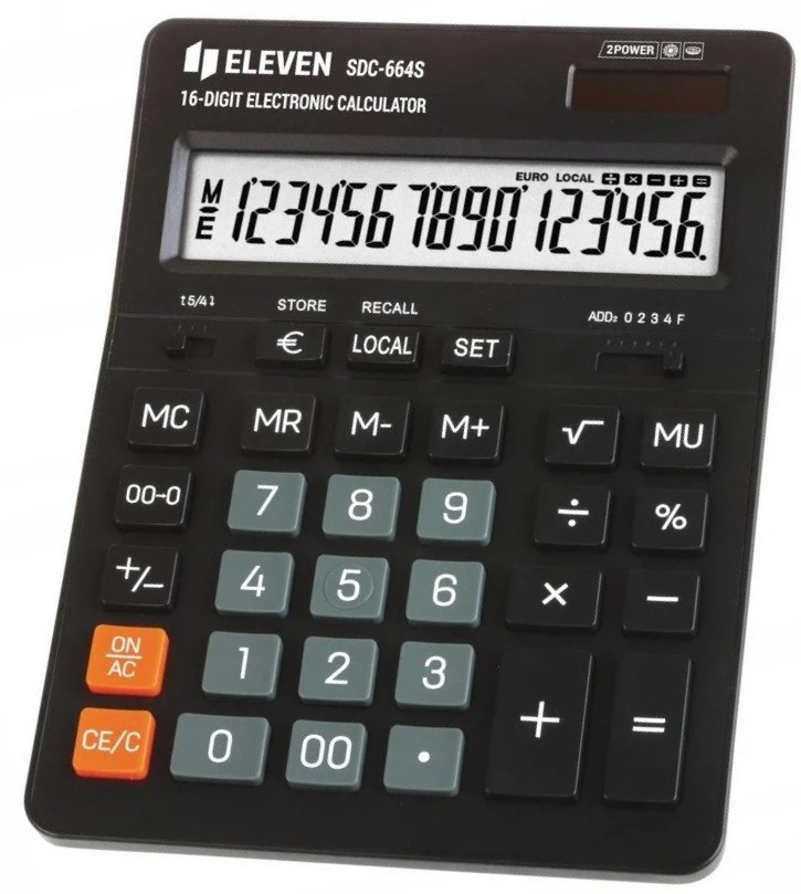 Kalkulator Eleven biurowy  SDC664S