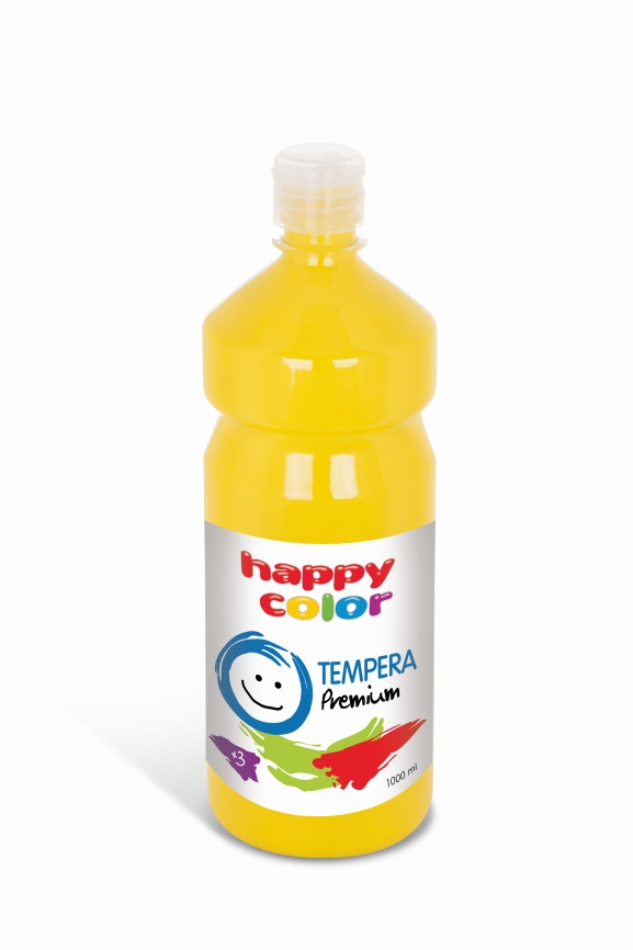 Farba Staedtler Tempera Premium 1000ml. żółty Happy Color HA 3310 1000-1