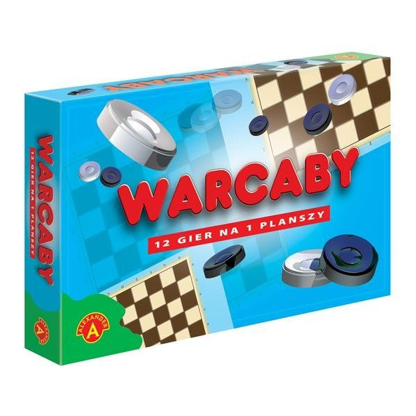 Warcaby 12 gier na planszy 1378  Alexander