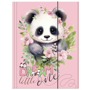 Teczka z gumką A4 Panda 10 TGA4PA10 Derform