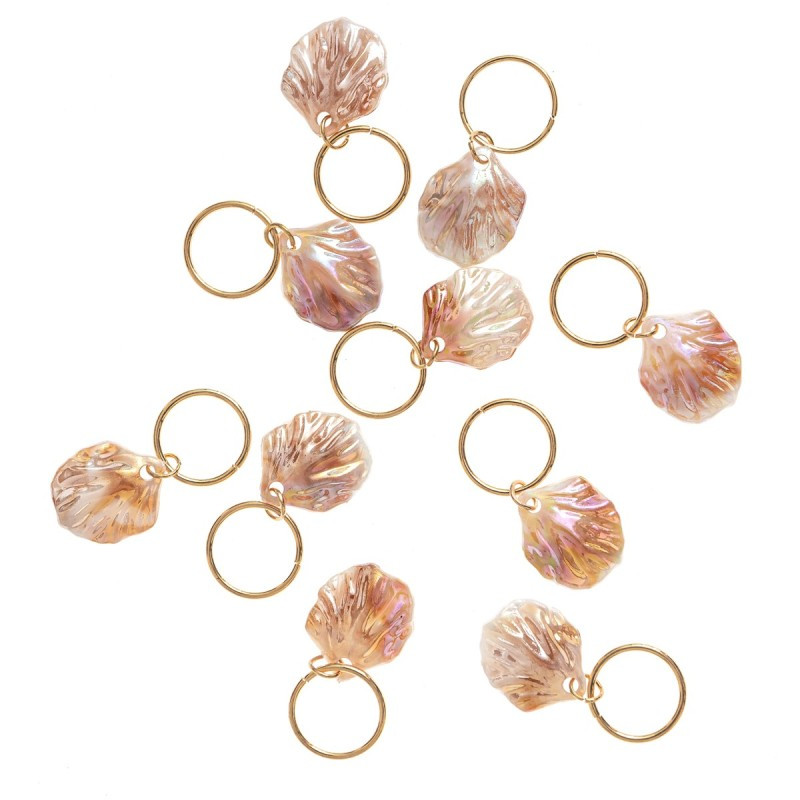 Biżuteria do włosów 10szt Seashell CEOZ-215 Dalprint
