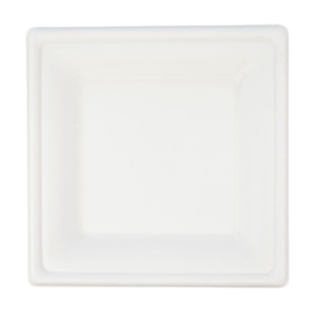 Talerze 20x20cm.-trzcina cukrowa (6szt)  Arpex