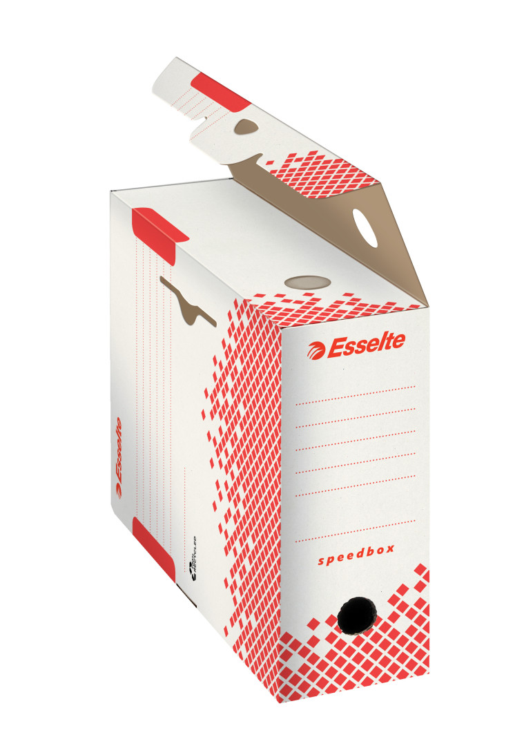 Pudło archiwizacyjne 100mm. Esselte Speedbox białe