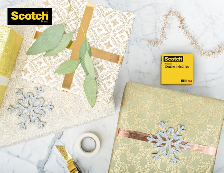 Taśma klejąca samoprzylepna 3M Scotch 665 Dwustronna do papieru 12mm x 22,8 m