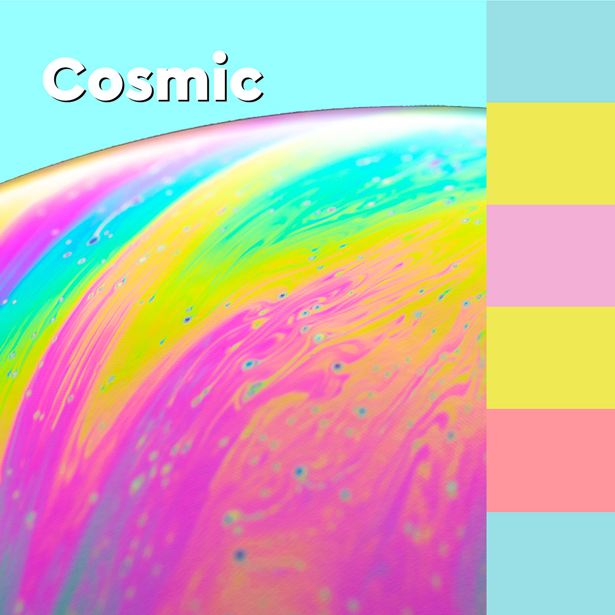 Karteczki samoprzylepne Post-it Super Sticky XL Cosmic w linię 101x101 mm 3x70k