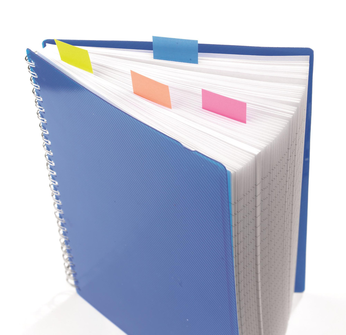 Zakładki indeksujące Post-it żółte 25,4x43,2mm 50szt.