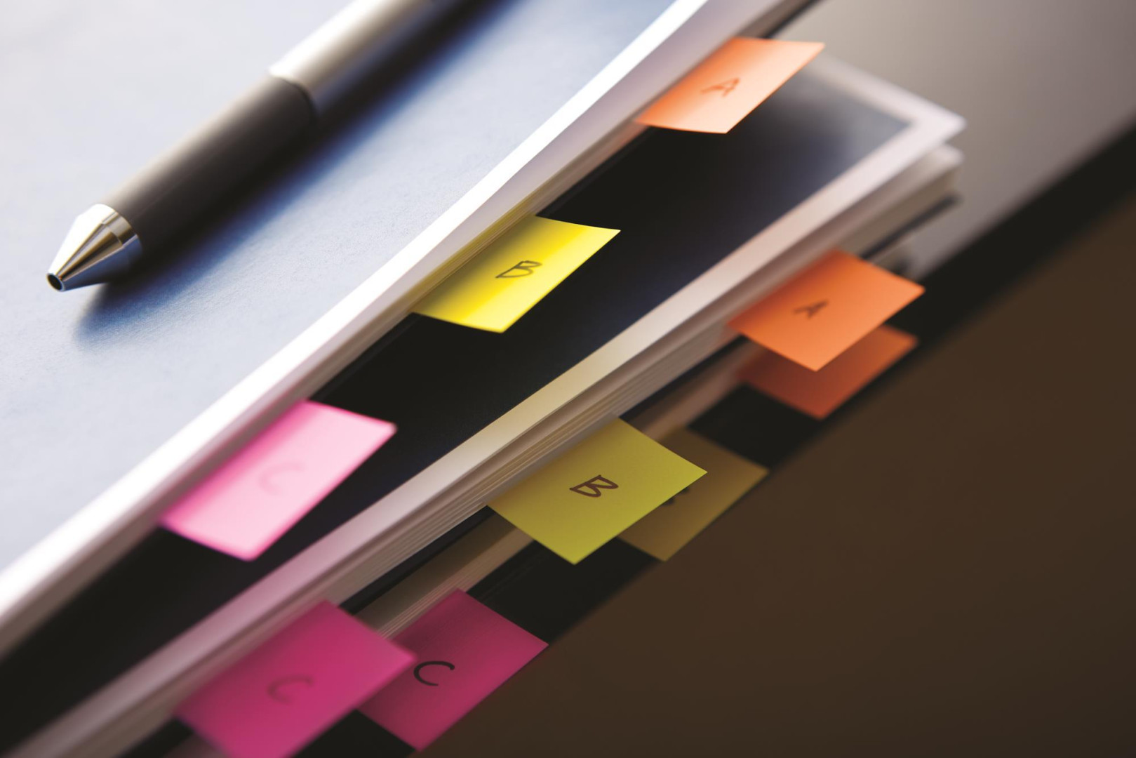 Zakładki indeksujące Post-it fioletowe 25,4x43,2mm 50szt.