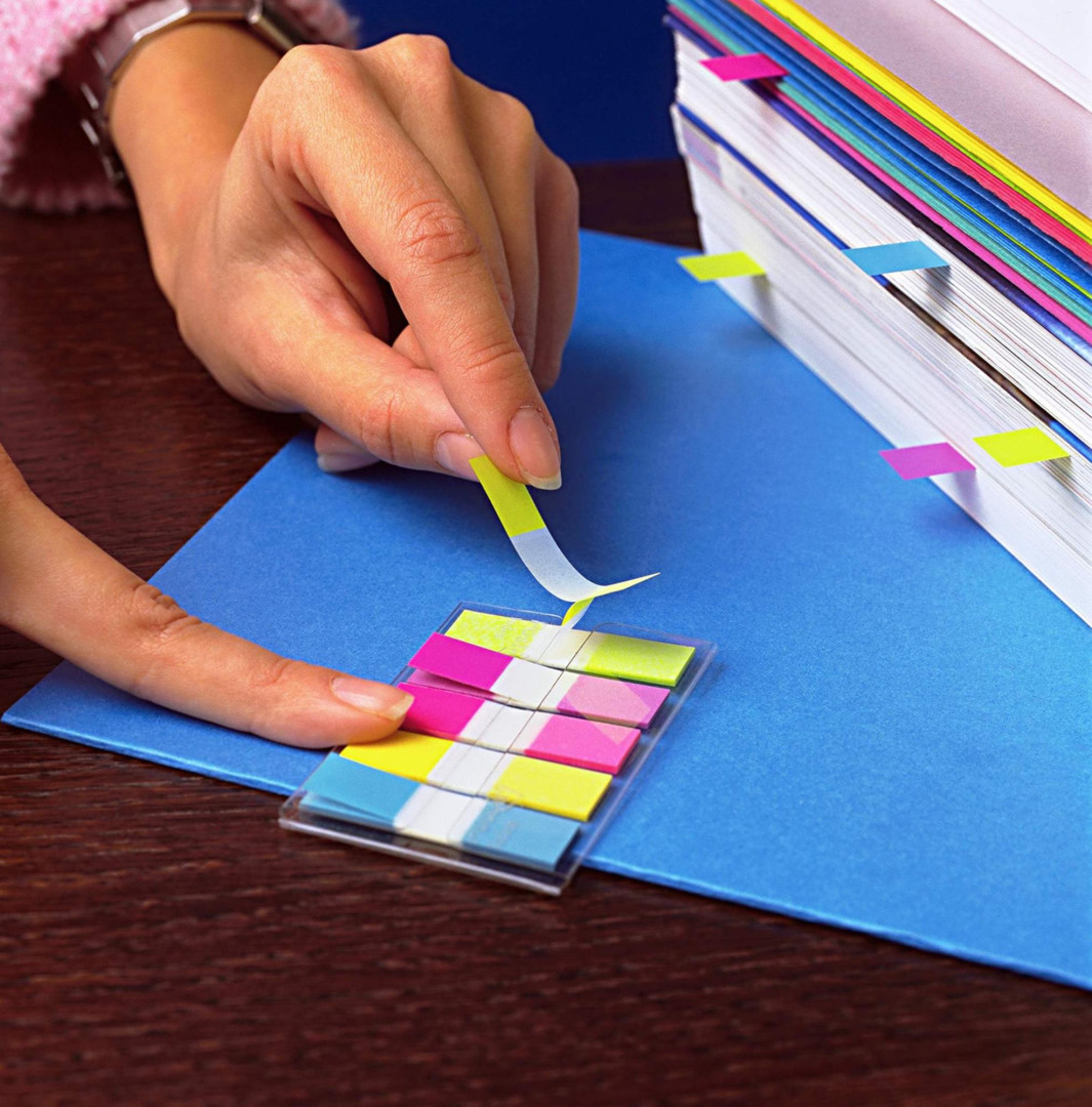 Zakładki indeksujące Post-it Mini neonowe 4kol. 11,9x43,1mm 5x20