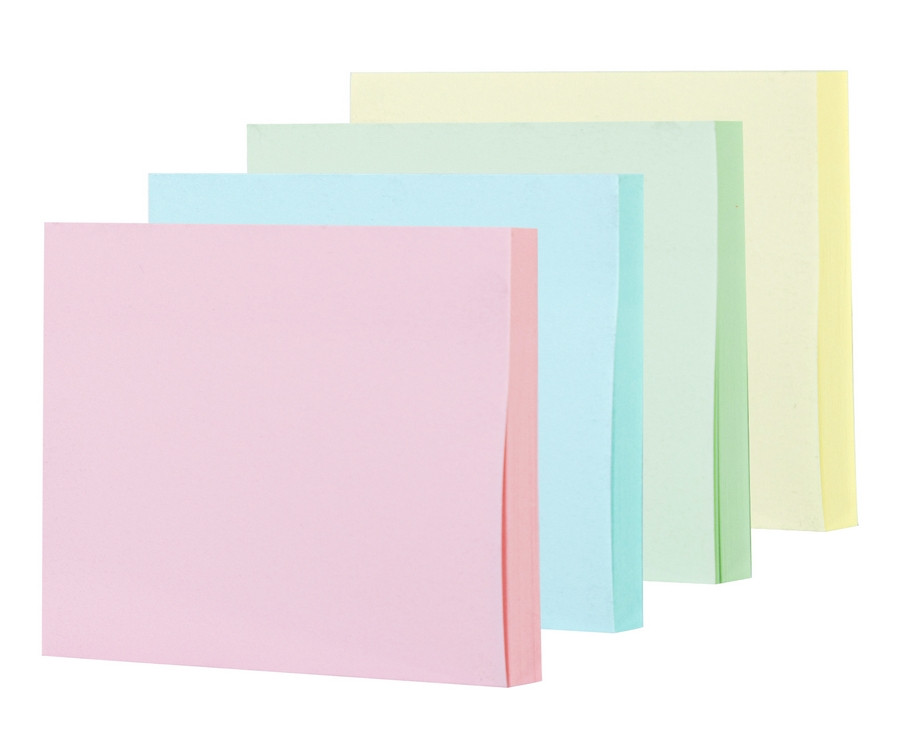 Notes samoprzylepny Deli 76x76mm 100k mix kolorów EA01302 WPC