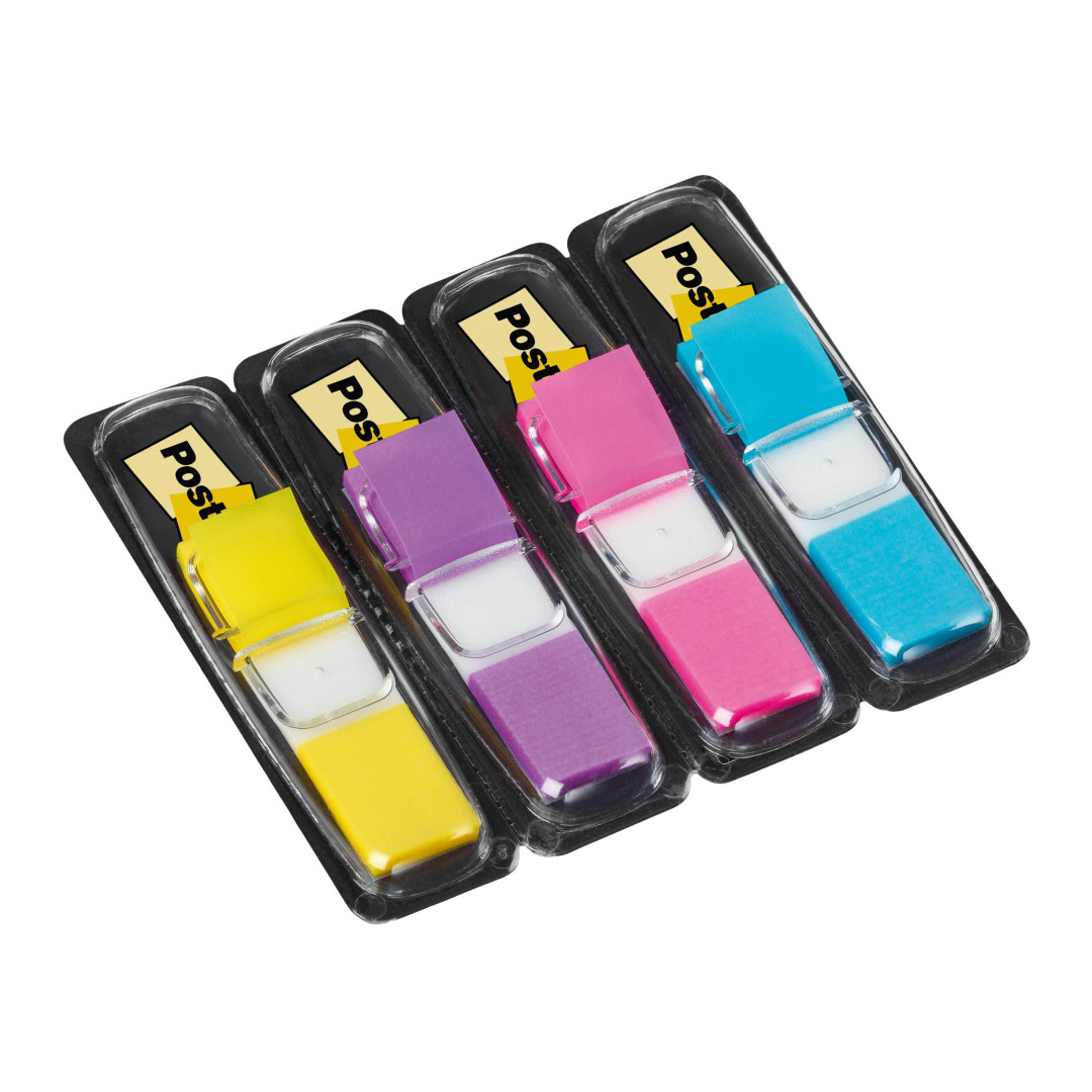 Zakładki indeksujące Post-it Mini neonowe 4kol. 11,9x43,1mm 4x35