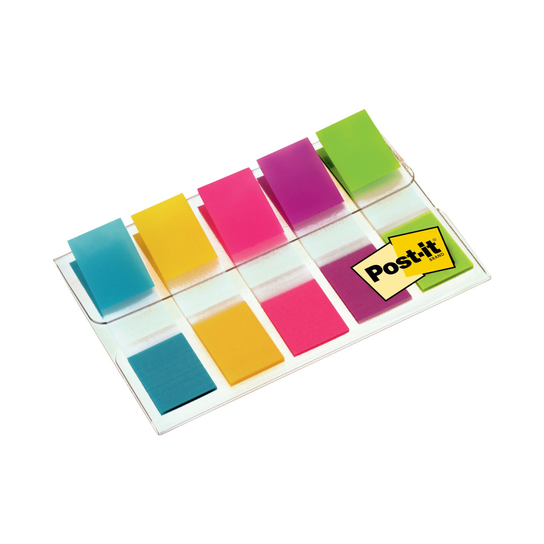 Zakładki indeksujące Post-it Mini neonowe 4kol. 11,9x43,1mm 5x20