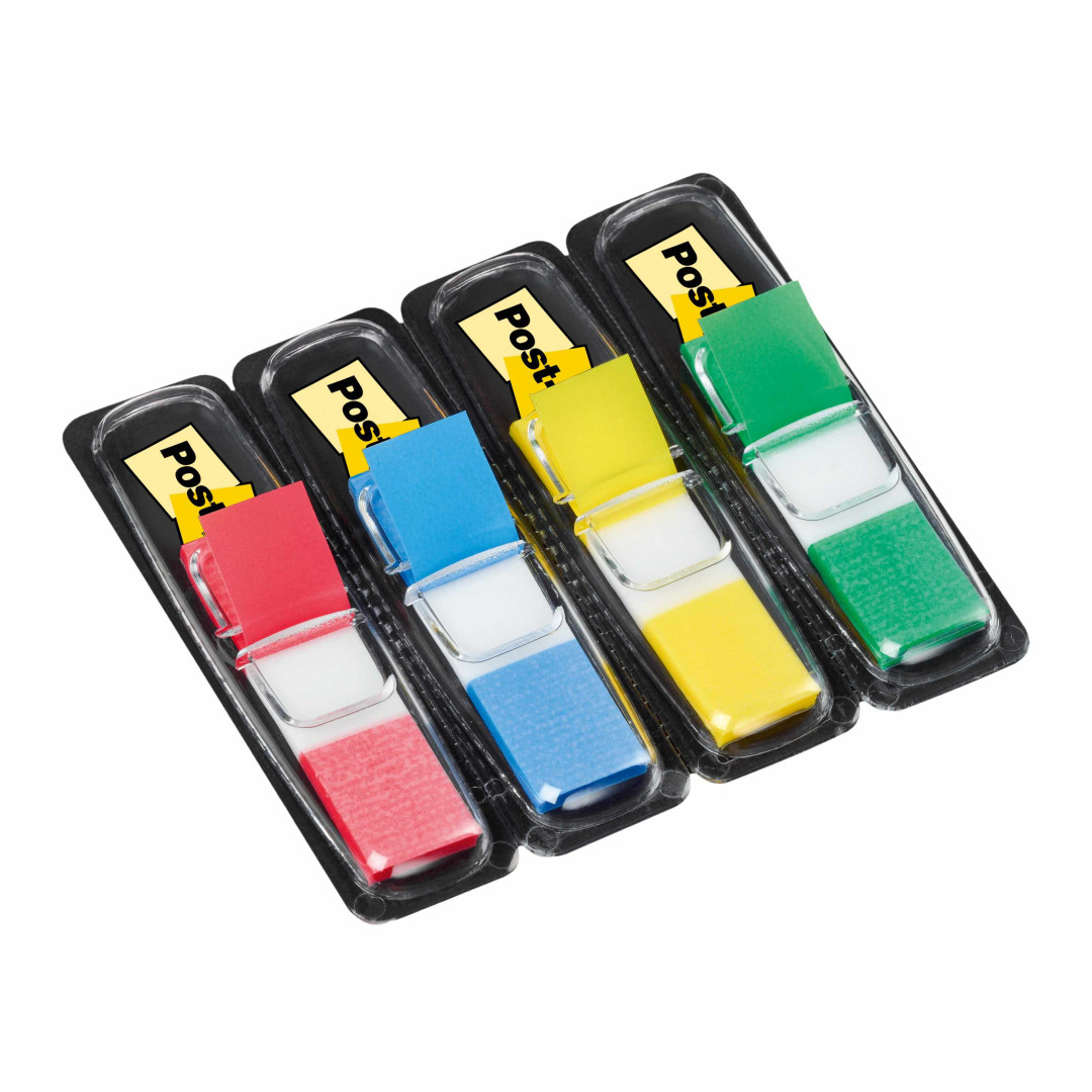 Zakladki indeksujące Post-it Mini 4kol. 11,9x43,1mm 4x35