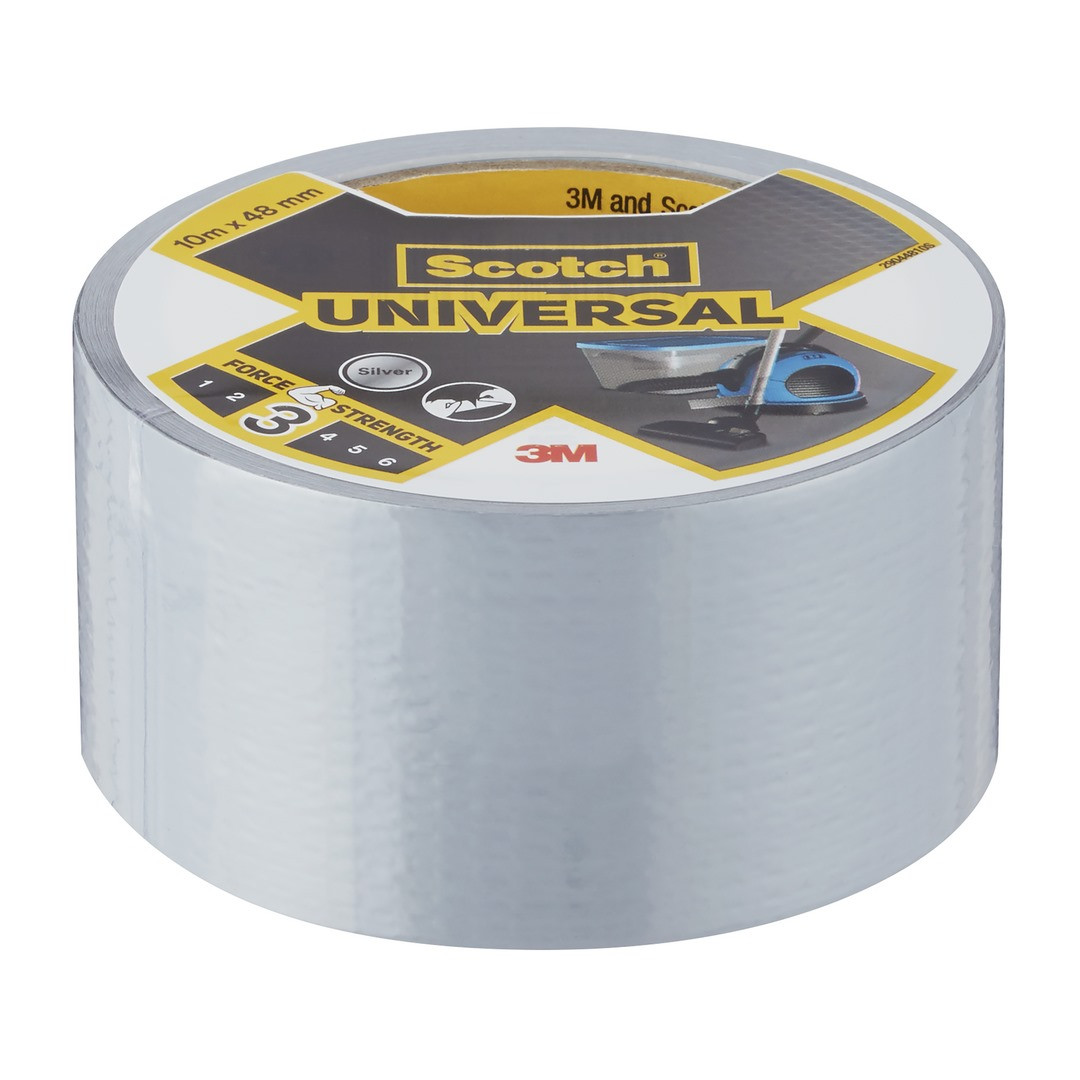 Taśma naprawcza uniwersalna 10m x 48mm srebna Scotch