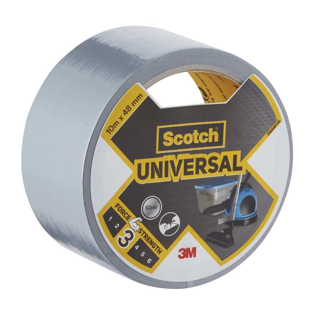 Taśma naprawcza uniwersalna 10m x 48mm srebna Scotch