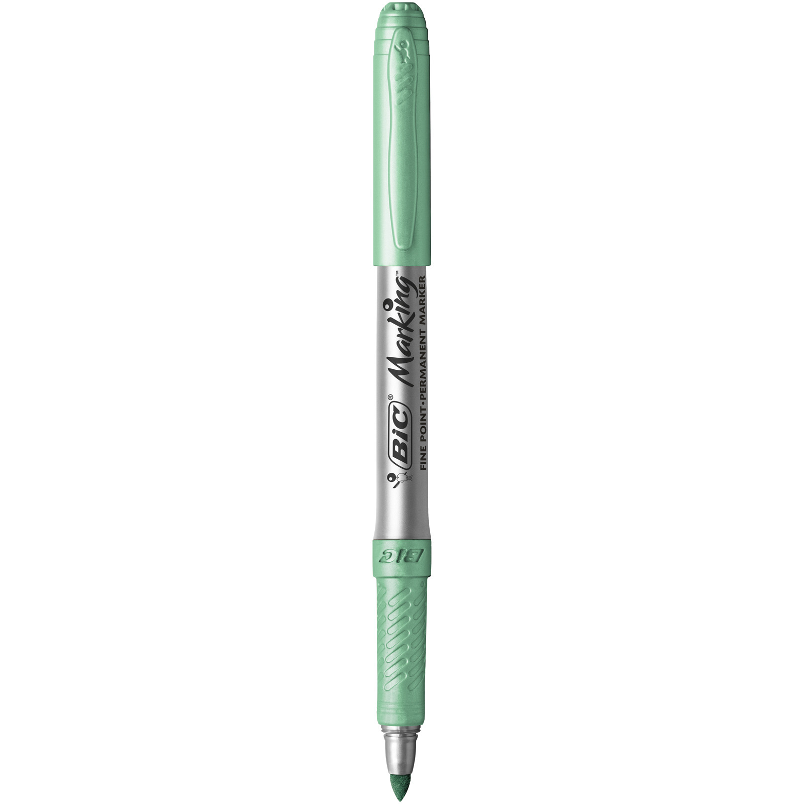 Marker pernamentny z gumowym uchwytem Metalic BIC