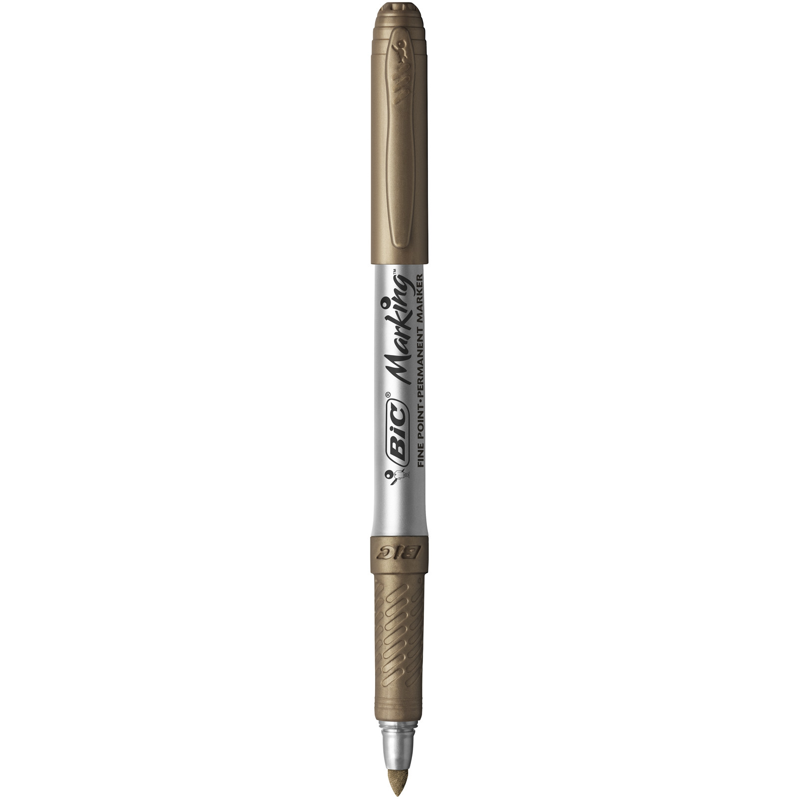 Marker pernamentny z gumowym uchwytem Metalic BIC