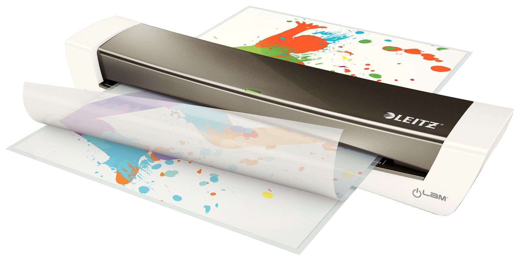 Laminator A3 Leitz iLAM Home Office szary
