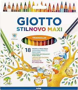 Kredki Giotto Stilnovo Maxi 18 szt. BOX 226200 FILA