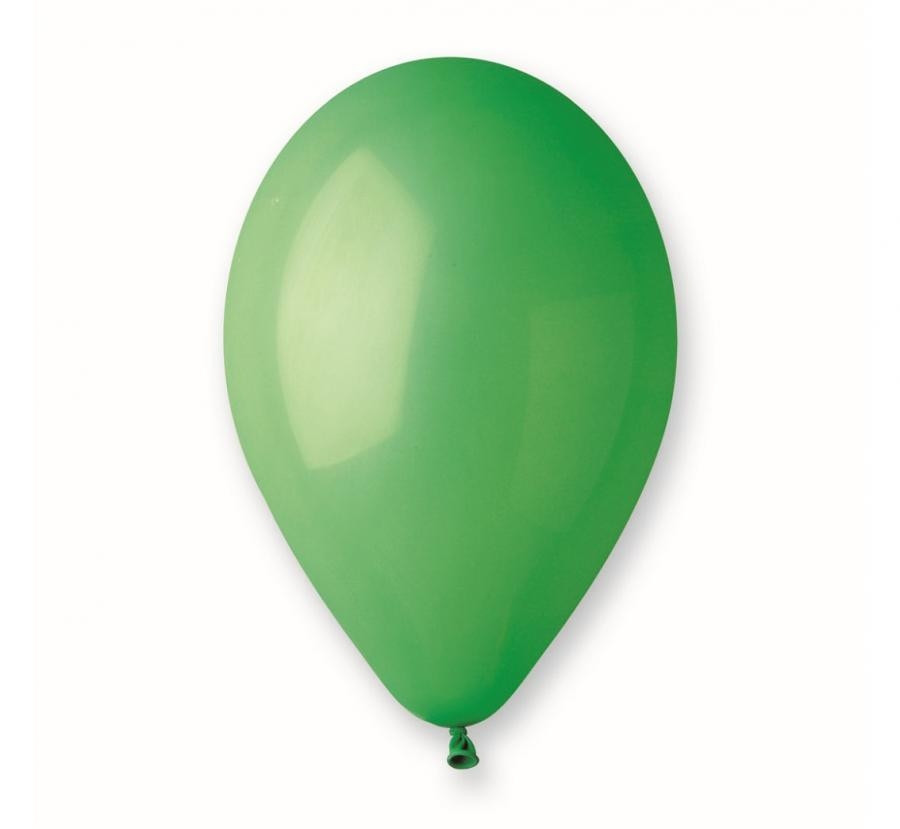 Balony pastelowe zielone śr. 80cm (100szt) G90/12 GoDan