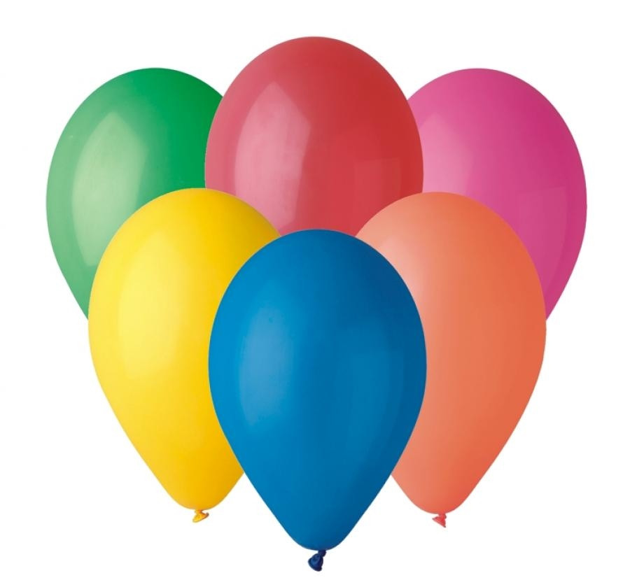 Balony mix kolorów pastelowe śr. 80cm (100szt) G90/80 GoDan