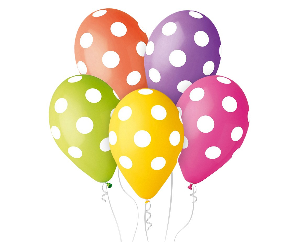 Balony Premium ,,Grochy" (5szt) GS110/P157 GoDan