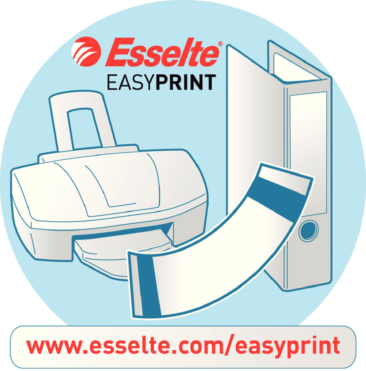 Segregator Esselte No.1 A4/50 pomarańczowy
