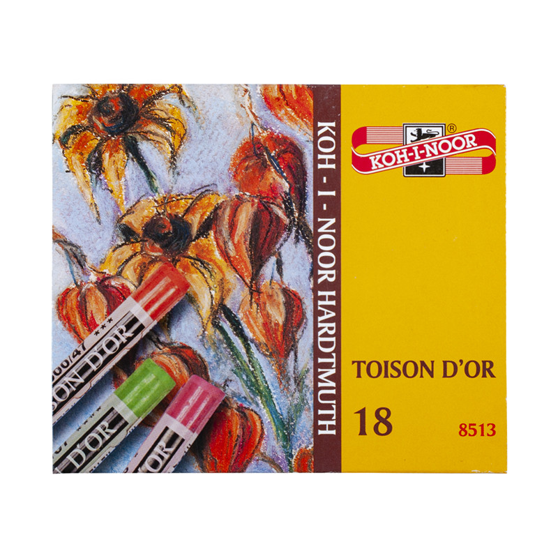 Pastele suche Koh-I-Noor Toison Dor 18 kolorów