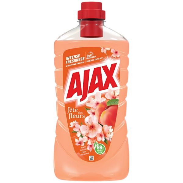 Ajax płyn uniwersalny 1L Floral Fiesta Kwiat Brzoskwini