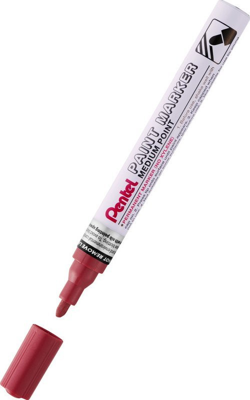Marker olejowy Pentel MMP10 perłowo czerwony MMP10-MB