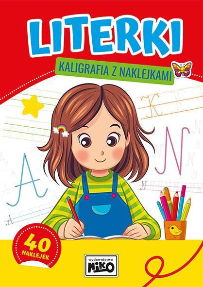 Literki - Kaligrafia z naklejkami Niko