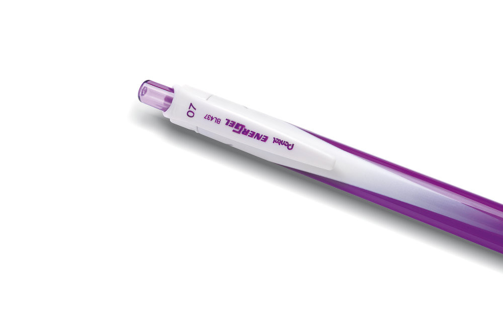 Pióro kulkowe automatyczne Pentel Energel BL437 0,7mm fioletowe