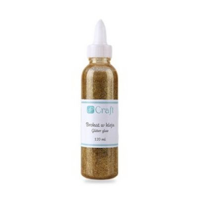 Brokat w kleju 120ml Gold DPBK-001 Dalprint