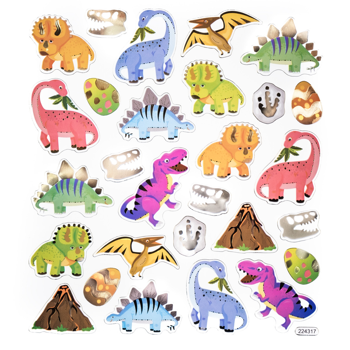 Naklejki Dinozaury  28szt. DPNK-129 Dalprint
