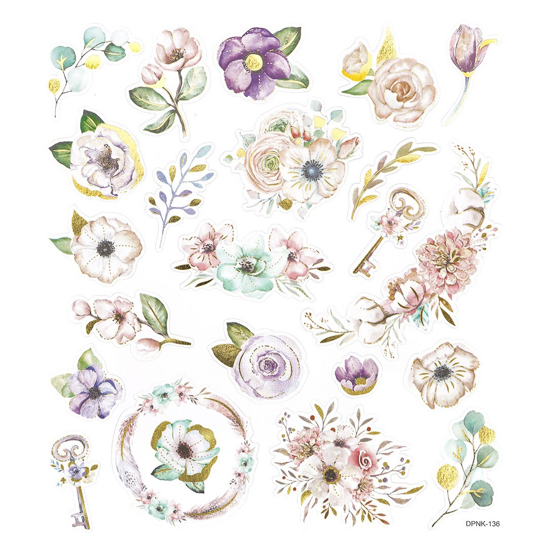 Naklejki Boho Florals 22szt. DPNK-136 Dalprint