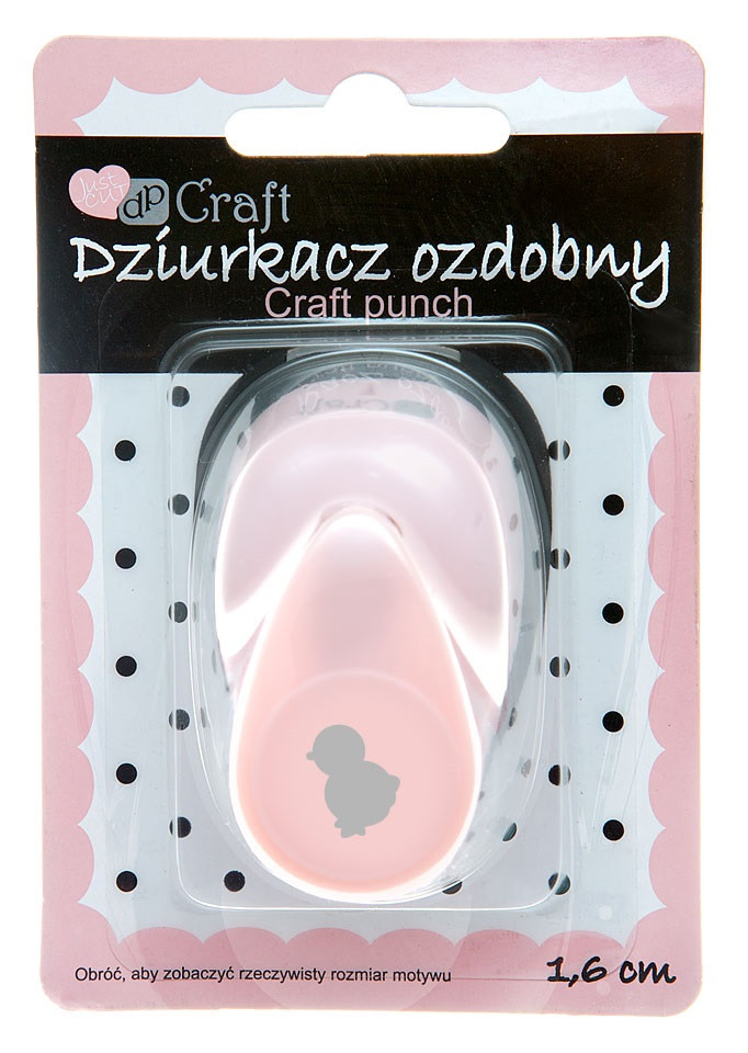 Dziurkacz ozdobny 1,6 cm Kurczak JCDZ-105-094 Dalprint