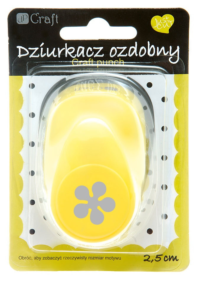 Dziurkacz ozdobny 2,5 cm Kwiatek 2 JCDZ-110-245 dpCraft