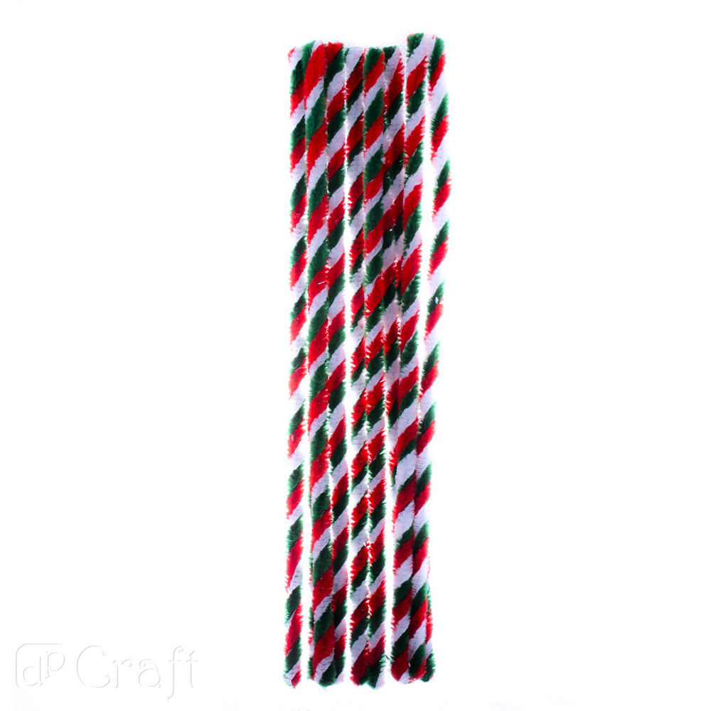 Druciki kreatywne Trójkolorowe 30 cm (10 szt.) KSDR-029 Dalprint