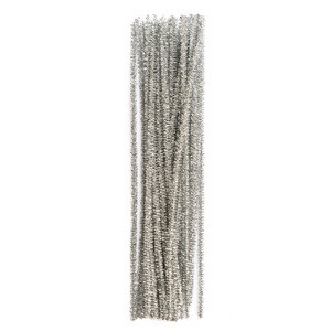Druciki kreatywne SREBRNE 30cm (25szt) KSDR-031 Dalprint