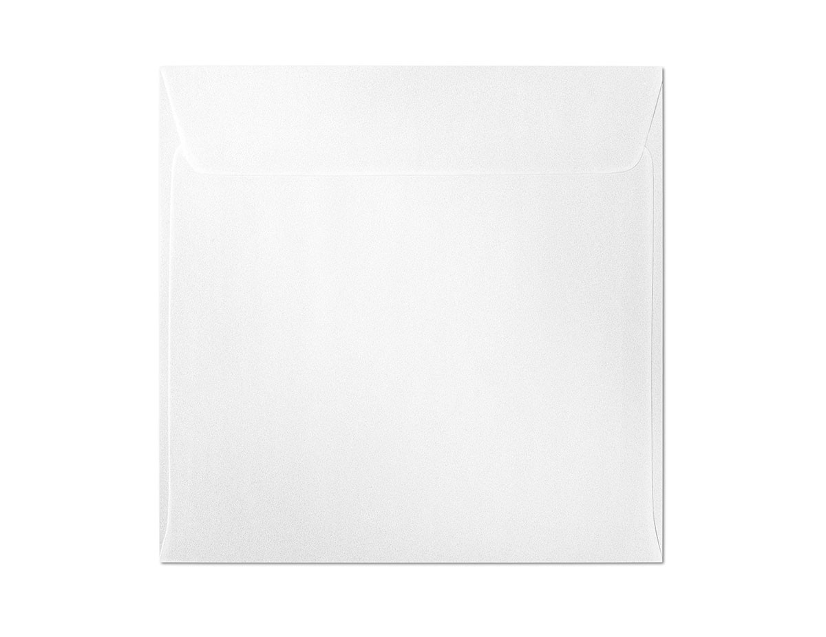 Koperta 158x158 10szt. Millenium diamentowa biel 120g Argo