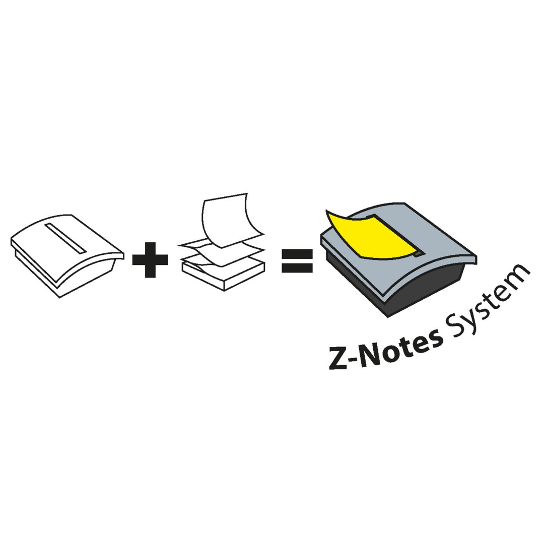 Karteczki samoprzylepne Post-it Z-Notes żółte 76x76 100k