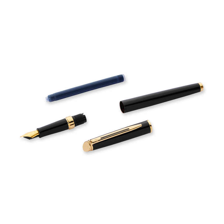 Pióro wieczne Waterman Hemisphere czarne GT (F)