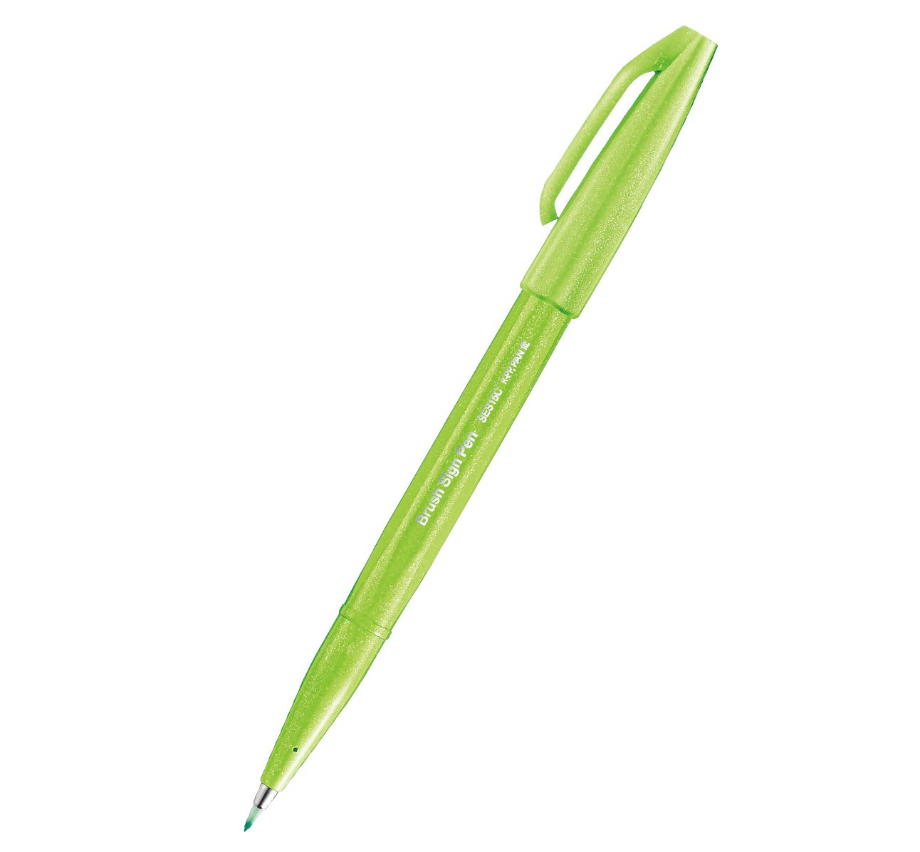 Pisak Brush Sign Pen SES15C-KX Pentel seledynowy