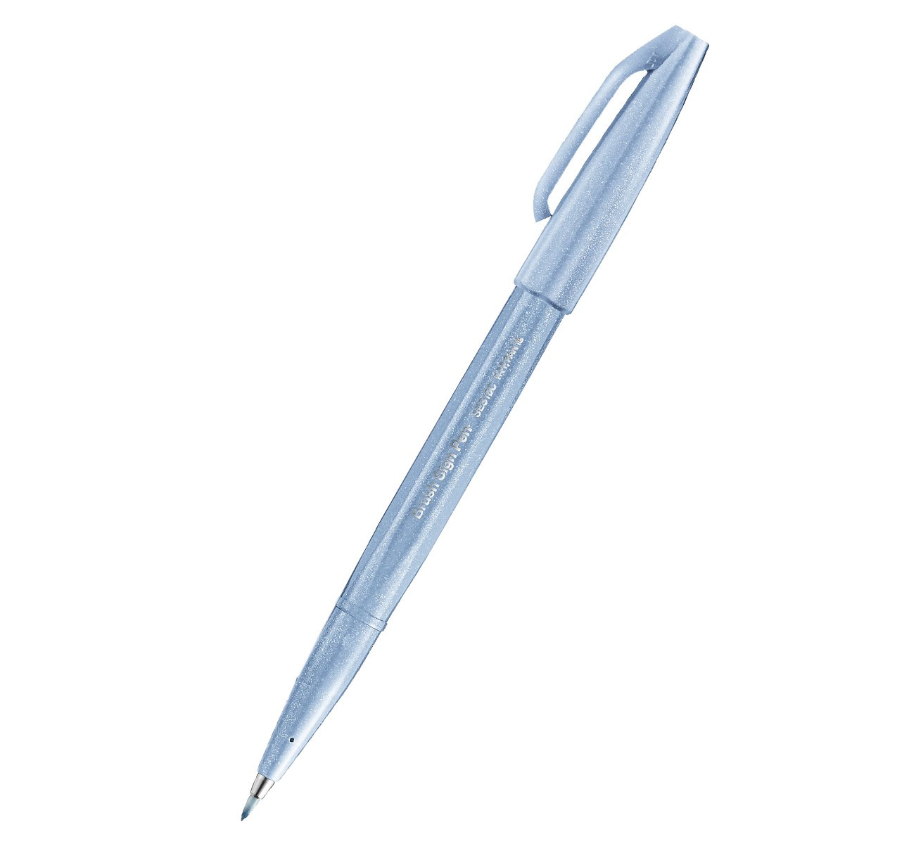 Pisak Brush Sign Pen SES15C-S3X Pentel szaroniebieski