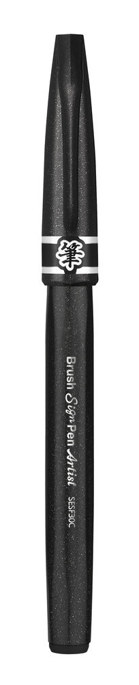 Pisak Brush Sign Pen Artist Pentel czarny