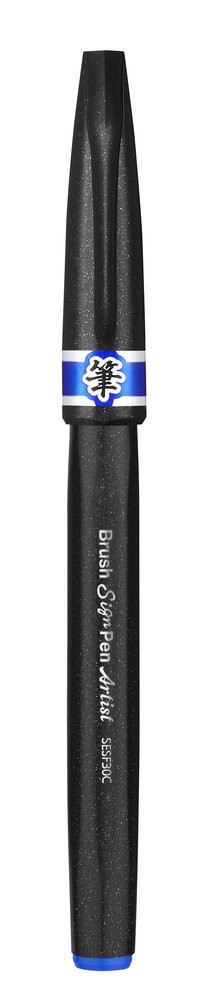 Pisak Brush Sign Pen Artist Pentel niebieski